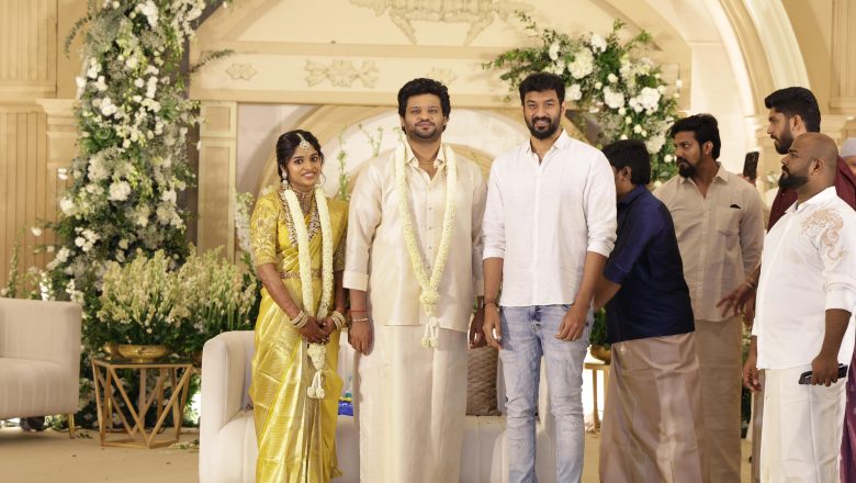 at Producer-Director Thiru. Akash & Tmt.Dharaneeswari Wedding!