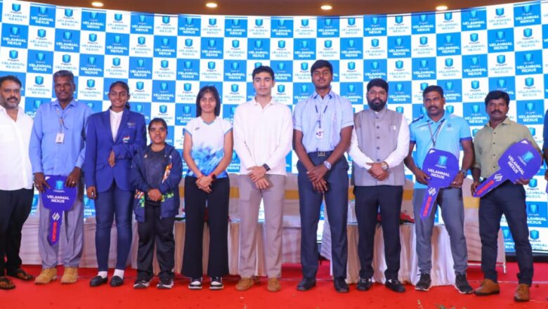 செய்தி குறிப்புகள் விளையாட்டுத் திறமைகளை கொண்ட மாணவர்களையும் உடற்தகுதி ஆசிரியர்களையும் வெலம்மாள் நெக்சஸ் பாராட்டுகிறது