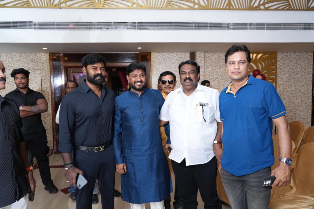 தொழிலதிபரும் திரைப்பட தயாரிப்பாளருமான RK ரமேஷ் புதிய திரைப்பட துவக்க விழா