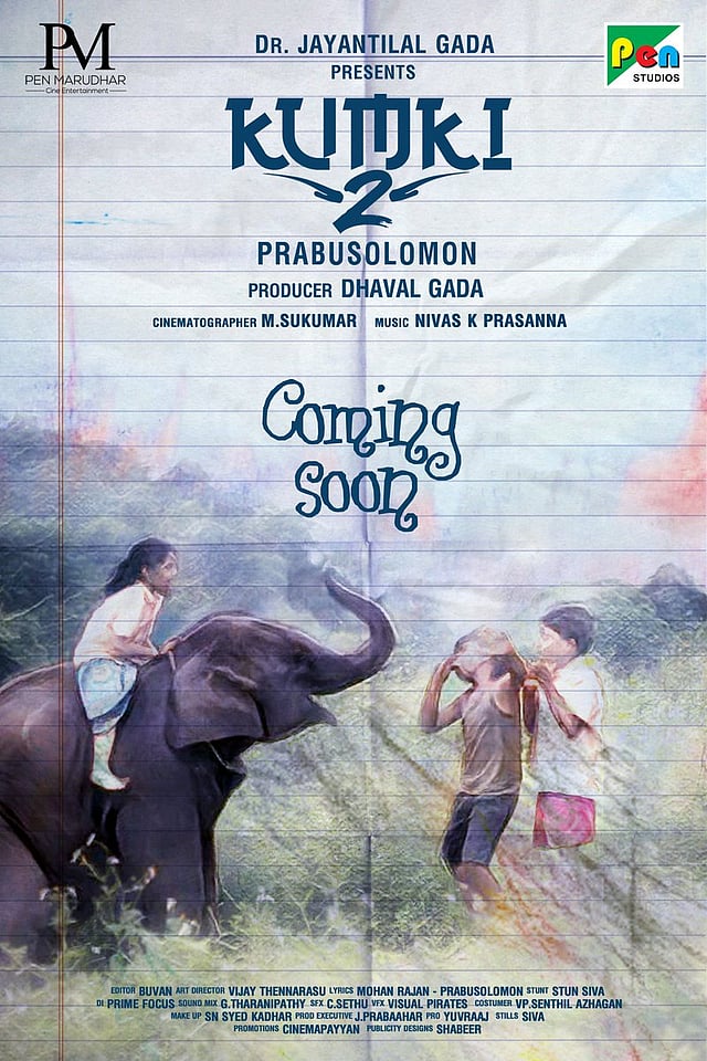 பென் ஸ்டூடியோஸ் ஜெயந்திலால் காடா தயாரிப்பில், பிரபு சாலமன் இயக்கத்தில் “கும்கி 2